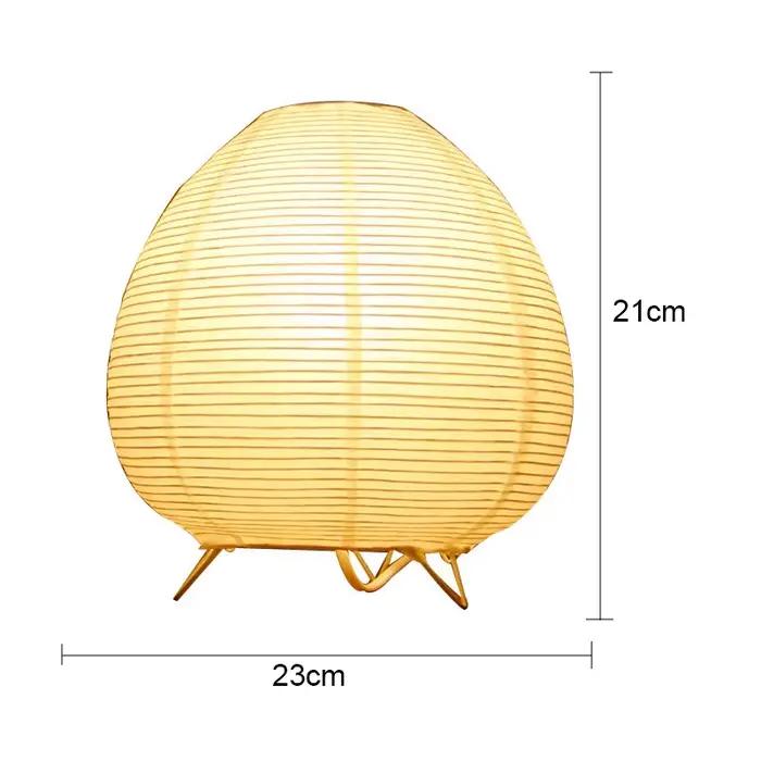 Lampe de table LED nordique, éclairage intérieur, style Wine-Sabi, lampe de chevet, chambre à couche