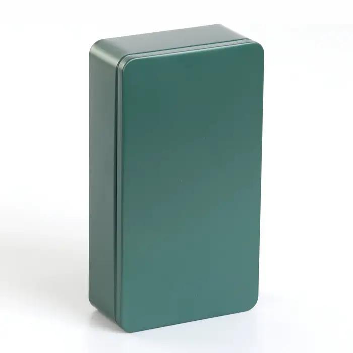 Boîte de rangement en acier inoxydable - Conteneur compact et hermétique, organisateur polyvalent po