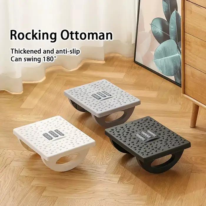 Repose-pieds portable sous le bureau, tabouret ergonomique avec rouleaux de Massage, repose-pieds po