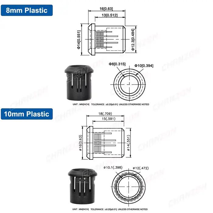 Couvercle de base de lampe à diode électroluminescente, support de douille LED, lunette à clip, méta