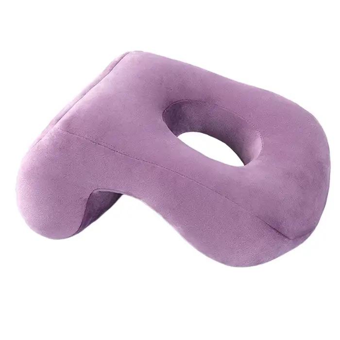 Oreiller de sieste relaxant pour le bureau, support facial, coussin confortable, léger, doux, pour h