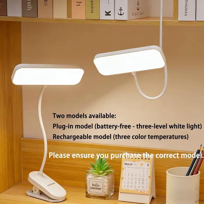 Lampe de bureau à clipser avec soin des yeux