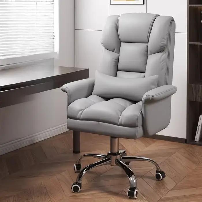 Chaises de bureau ergonomiques en cuir