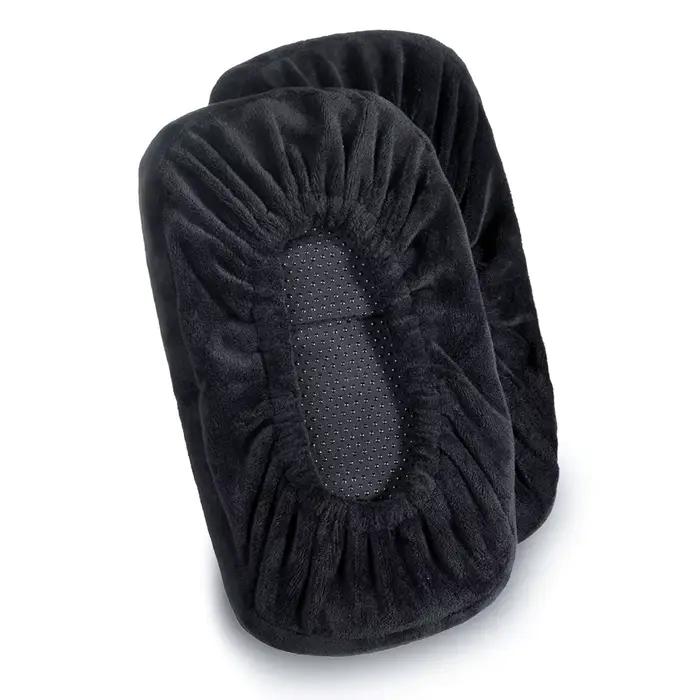 1 paire d'accoudoirs ergonomiques en mousse à mémoire de forme pour chaise de bureau