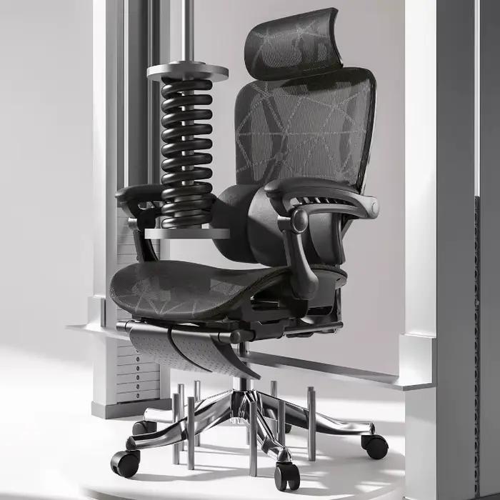 Design ergonomique chaise De bureau roues De jeu moderne luxe