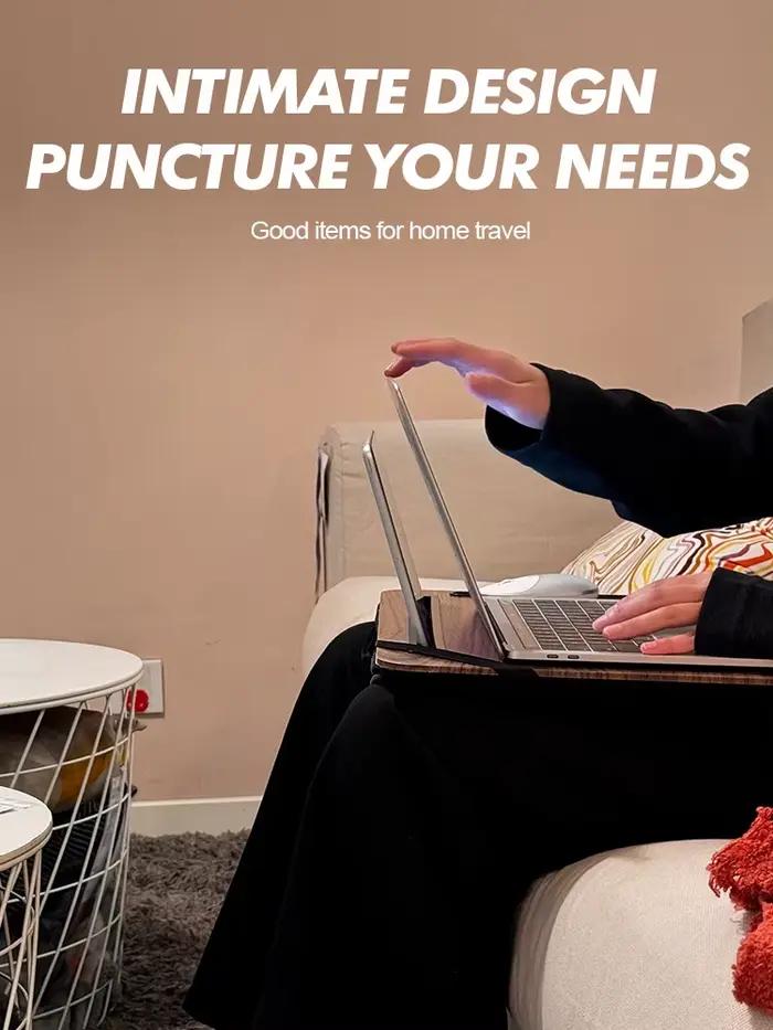Bureau d'ordinateur portable portable pour paresseux