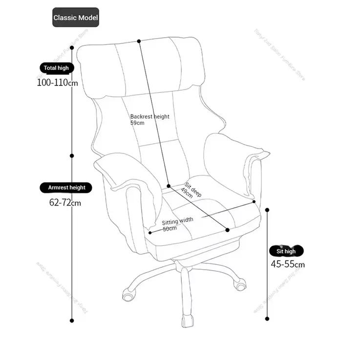 Chaises de Bureau Modernes et Relaxantes