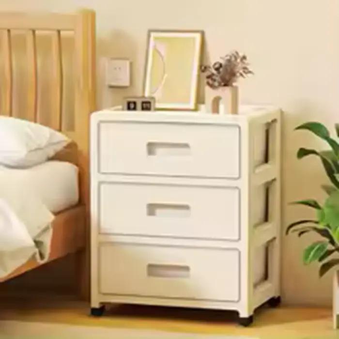 Armoire de rangement de grande capacité avec roulettes