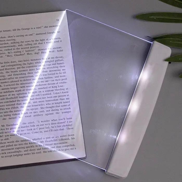 Lampe de lecture LED intelligente pour livre