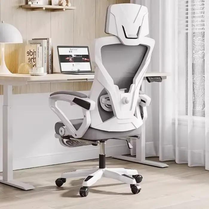 Ordinateur bureau patron chaise ergonomique confortable maille pivotant fauteuil de jeu inclinable chaises silla oficina maison