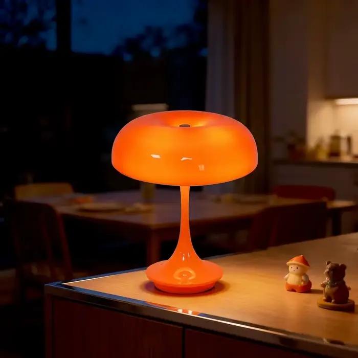 Lampe en forme de champignon à 3 couleurs réglables