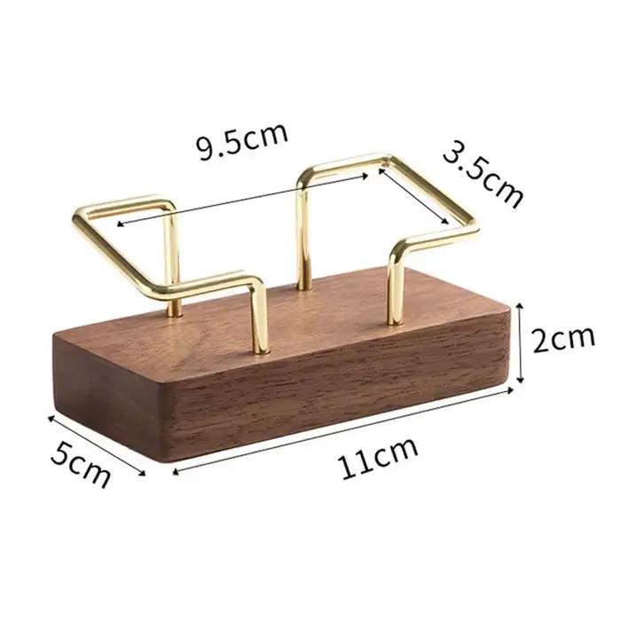 Porte-cartes de visite organisateur bureau présentoir mémo compteur accessoires étagère de table maison