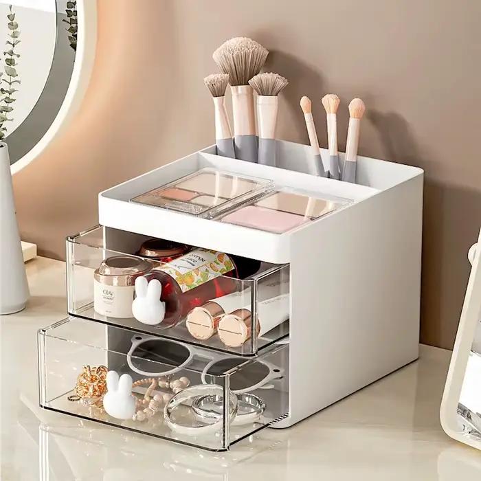 Petite boîte de rangement de bureau avec MEL