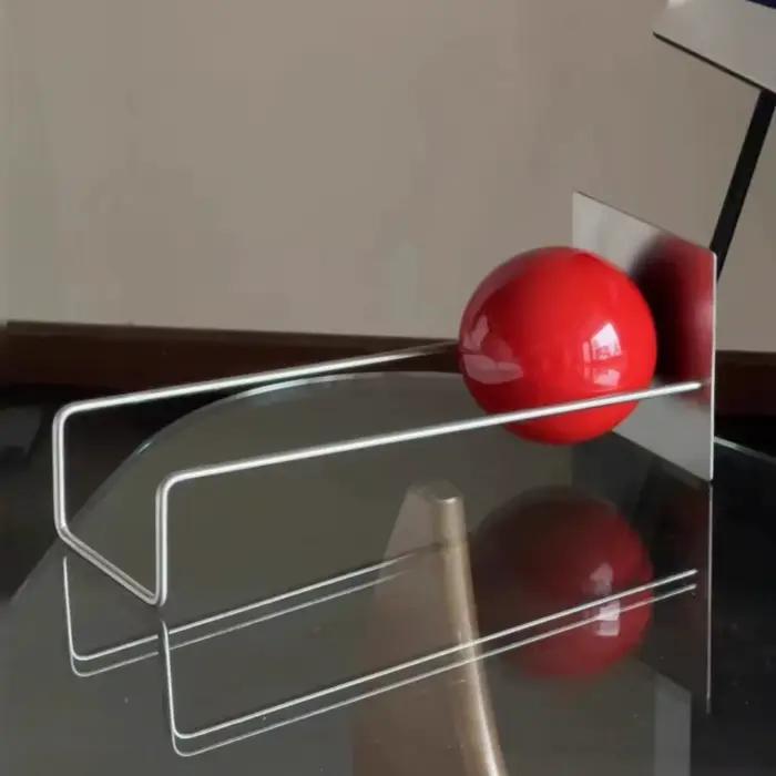 Étagère créative au design audacieux – Support de livres flottant et porte-revues de style Mid-Century Modern