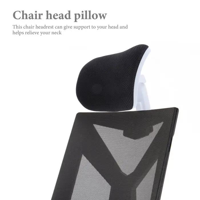 Chaise de bureau ergonomique avec appui-tête réglable