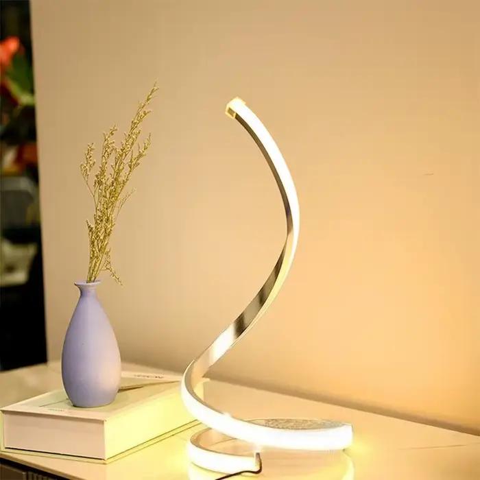 Lampes de Table Led modernes Art acrylique métal lecture