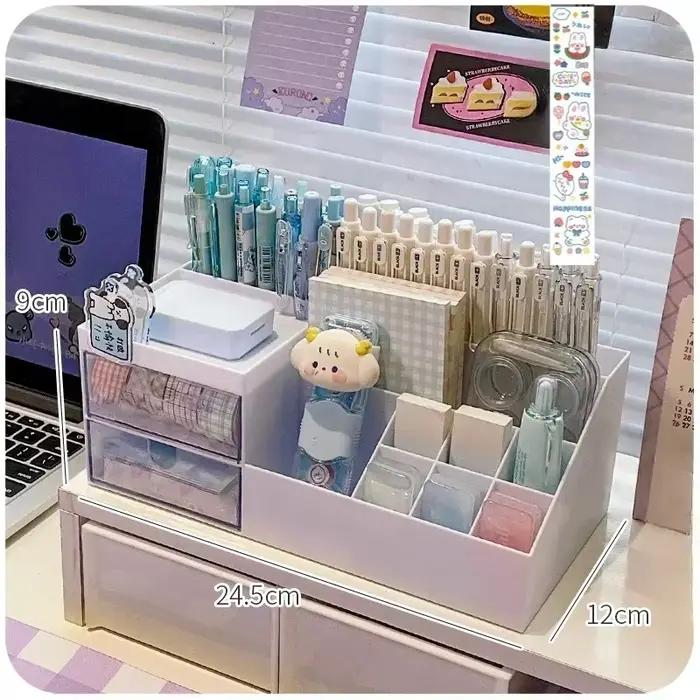 Nouvelle boîte de rangement de bureau pour stylos