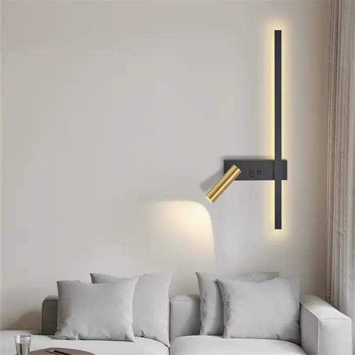 Applique nordique moderne créative led simple salon canapé fond mur lampe décorative