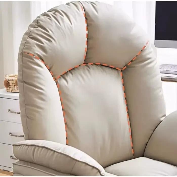 Reclimateurs pivotants chaise De bureau appui-tête repose-jambes