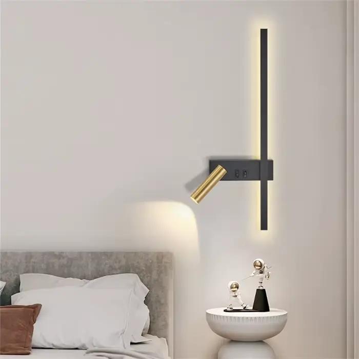 Applique nordique moderne créative led simple salon canapé fond mur lampe décorative