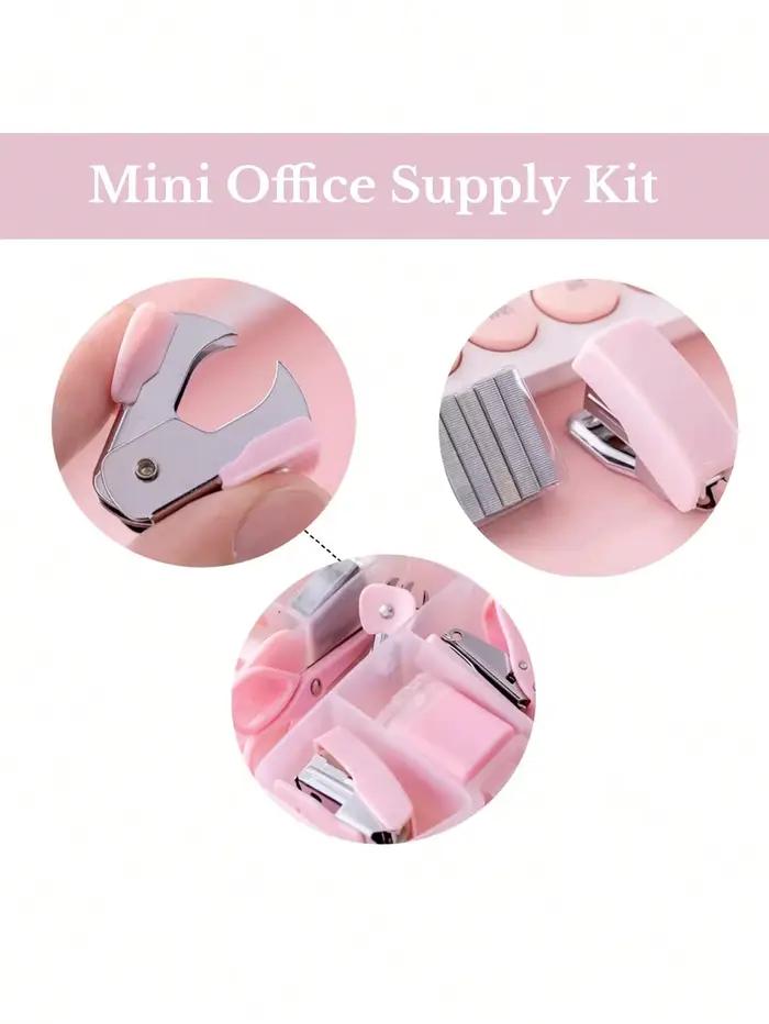 Mini kits de fournitures de bureau 8 pièces