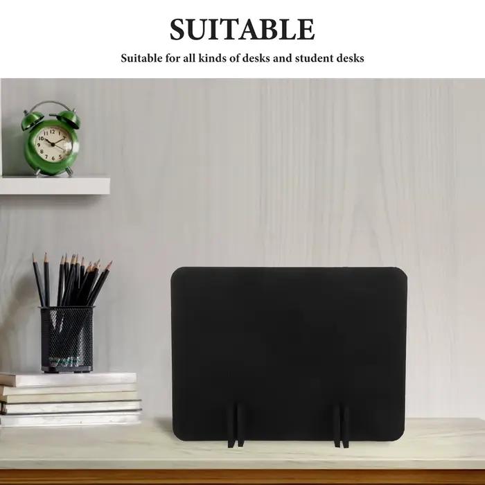 Lot de 4 panneaux de séparation de bureau en feutre 40x30cm