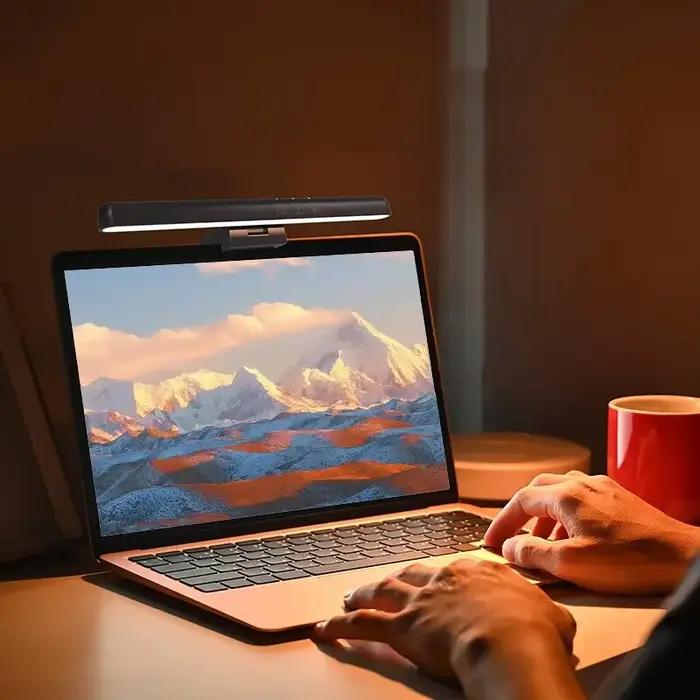 Écran LED lampe de bureau Protection des yeux gradation continue USB veilleuses ordinateur
