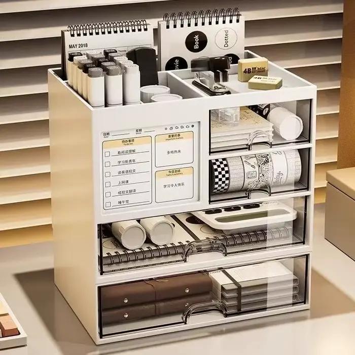 Boîte de rangement à tiroirs combinés de bureau
