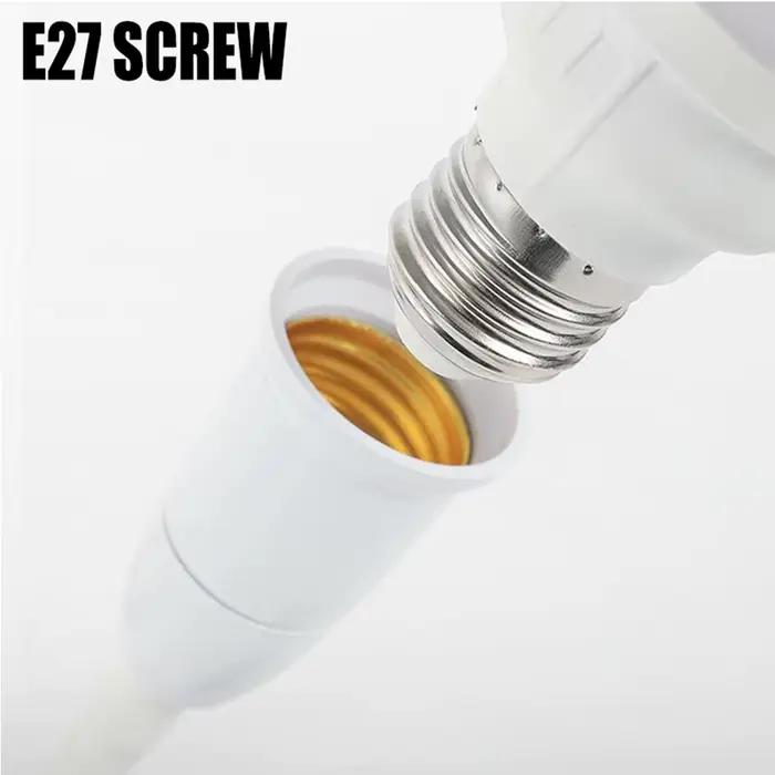 Tête de lampe rotative à prise directe
