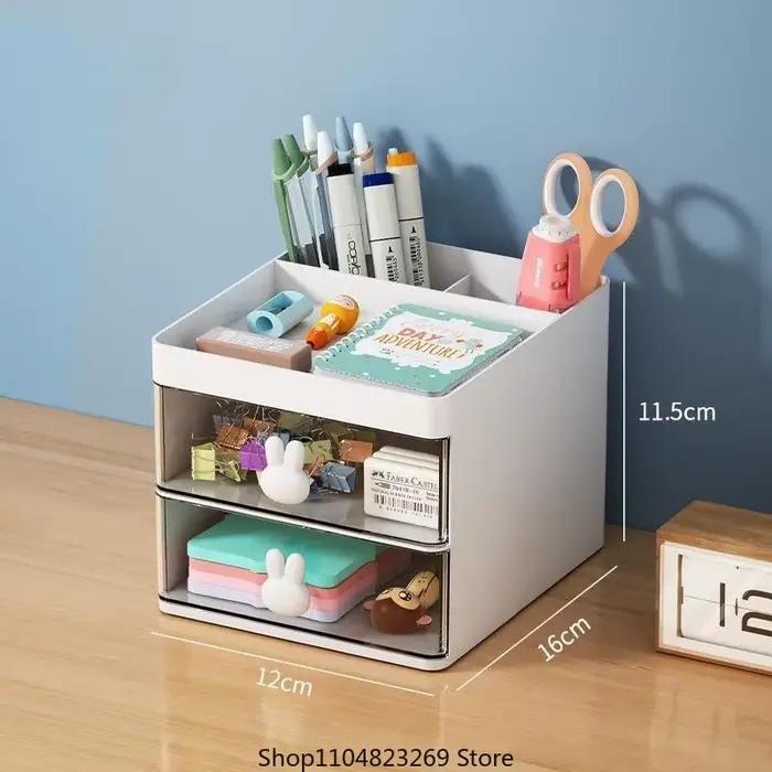 Petit organisateur de bureau avec tiroir