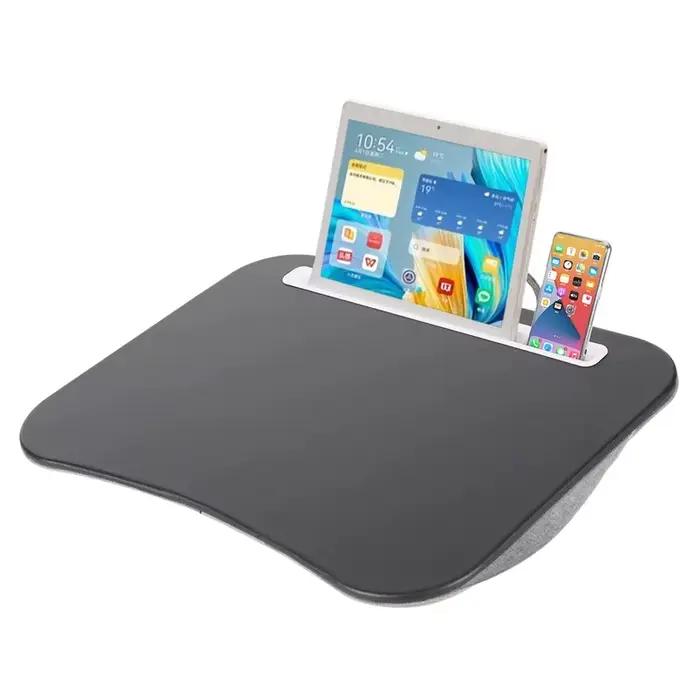 MUMUCC Bureau multifonctionnel pour ordinateur portable avec coussin en particules de mousse