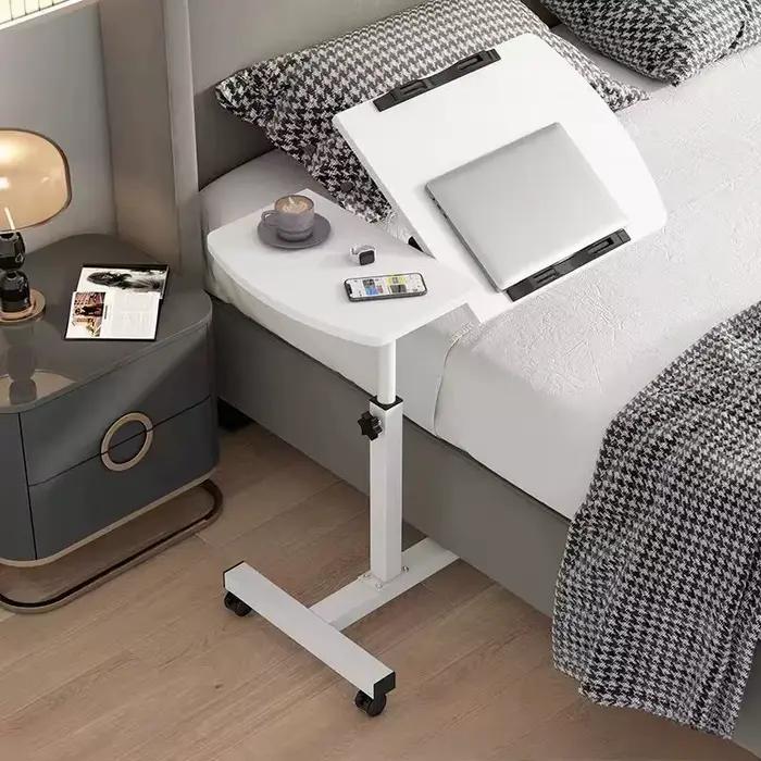 Bureau de chevet, bureau pour ordinateur portable avec tiroirs