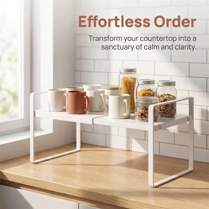 Étagère de rangement de cuisine sous l'évier
