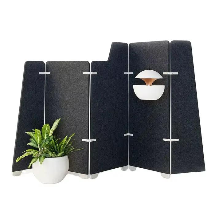 Panneau de séparation de bureau acoustique pour animaux de compagnie
