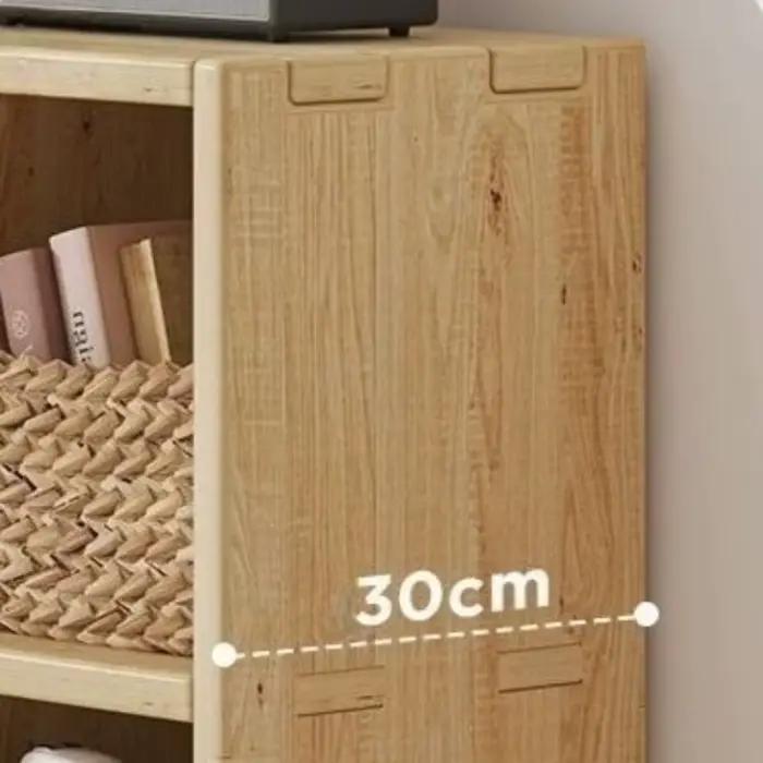 Supports de rangement sur pied en bois massif