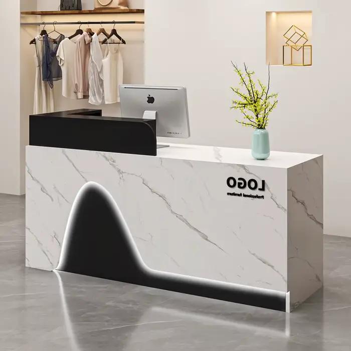 Bureau de réception polyvalent personnalisé