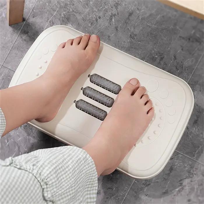 Repose-pieds à bascule pour sous le bureau
