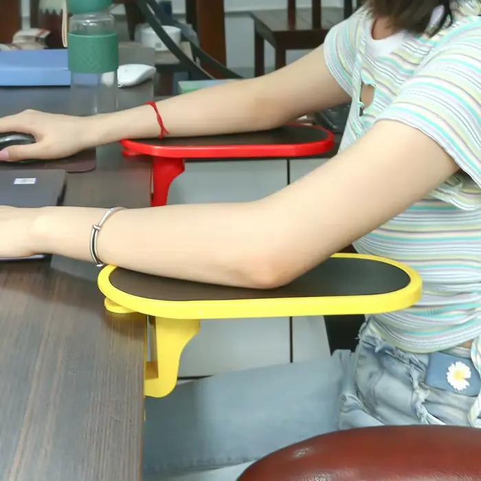 Repose-bras ergonomique réglable pour bureau – Soulage le confort des poignets et des épaules – Accessoire