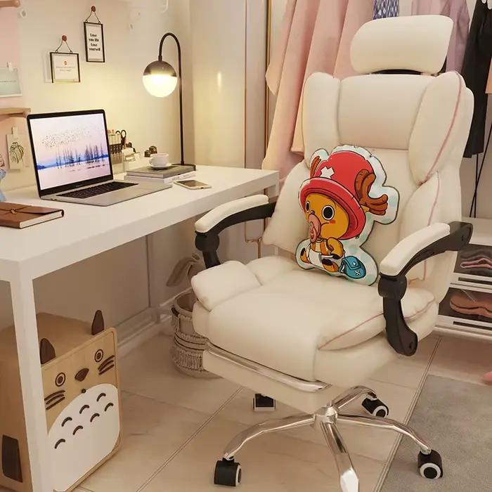 Chaise de jeu ergonomique rose pour chambre à coucher, fauteuil joueur, café internet, course, bureau, ordinateur, lol la chaise dieu occasion spéciale gaming