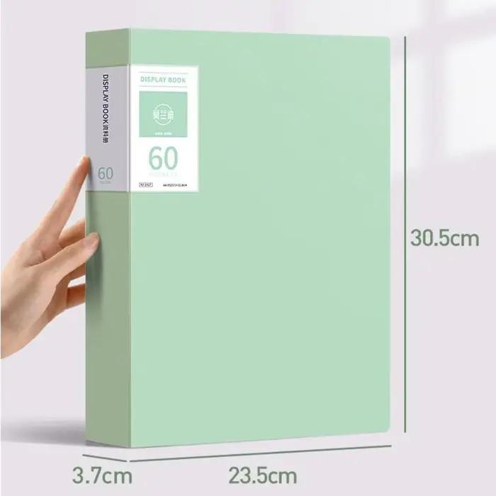 Rangement de bureau A4 organisateur de fichiers multifonctionnel couleur Morandi A4 dossier de papier étanche grande capacité porte-documents