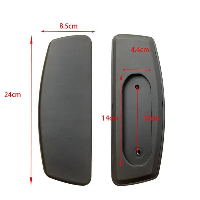 2x Accoudoirs de rechange pour chaise de bureau