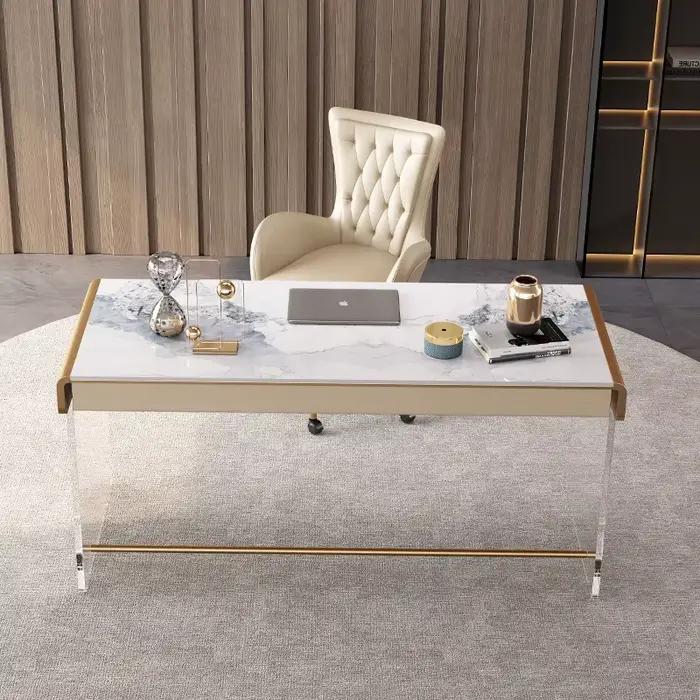 Bureau d'écriture en pierre moderne et simple