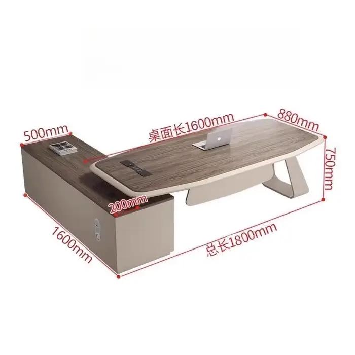 Bureau debout moderne en bois pour bureau et maison luxe créatif occasionnels professionnel