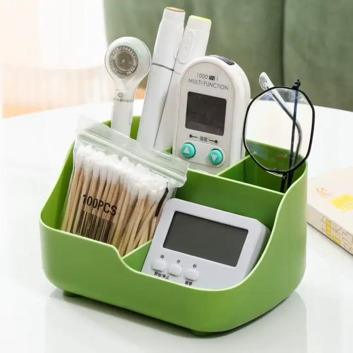 Boite de rangement multi-compartiments organisatrice de bureau multifonctionnelle grande capacité pour fournitures de bureau rangement des cosmétiques occasions speciales