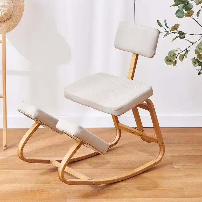 Chaise ergonomique à genoux pour salon et bureau confortable et élégante pour adultes et enfants occasions spéciales-decoration-interieur-travail-détente
