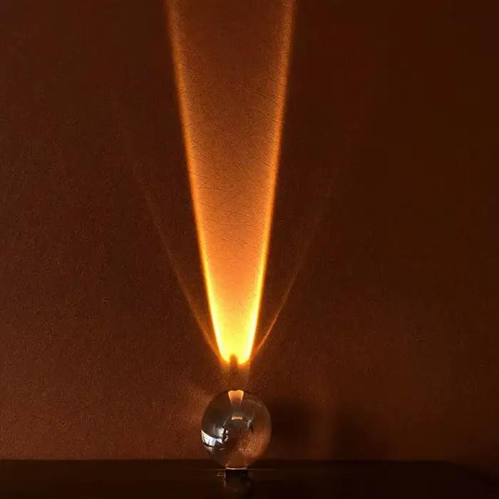 Lampe de table LED cristal œil du ciel moderne pour salon chambre à coucher enfants occasions spéciales-decoration-chambre-sérénité-luminosité-apaisante