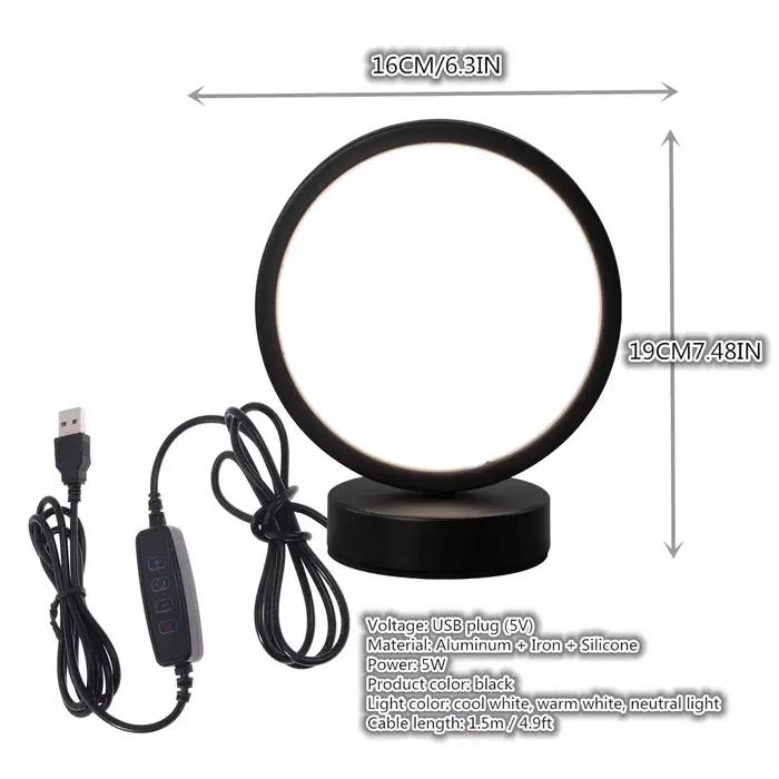 Lampe de table LED de style nordique