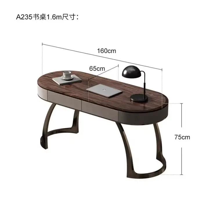 Bureau d'angle De luxe debout Design moderne Style européen Escritorios De Ordenador meubles De configuration
