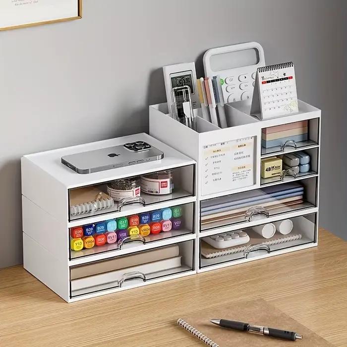Tiroir monocouche de bureau Organisez votre espace de travail grâce à une séparation raisonnable
