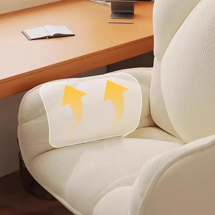 Chaises de bureau modernes pour femmes avec support dorsal
